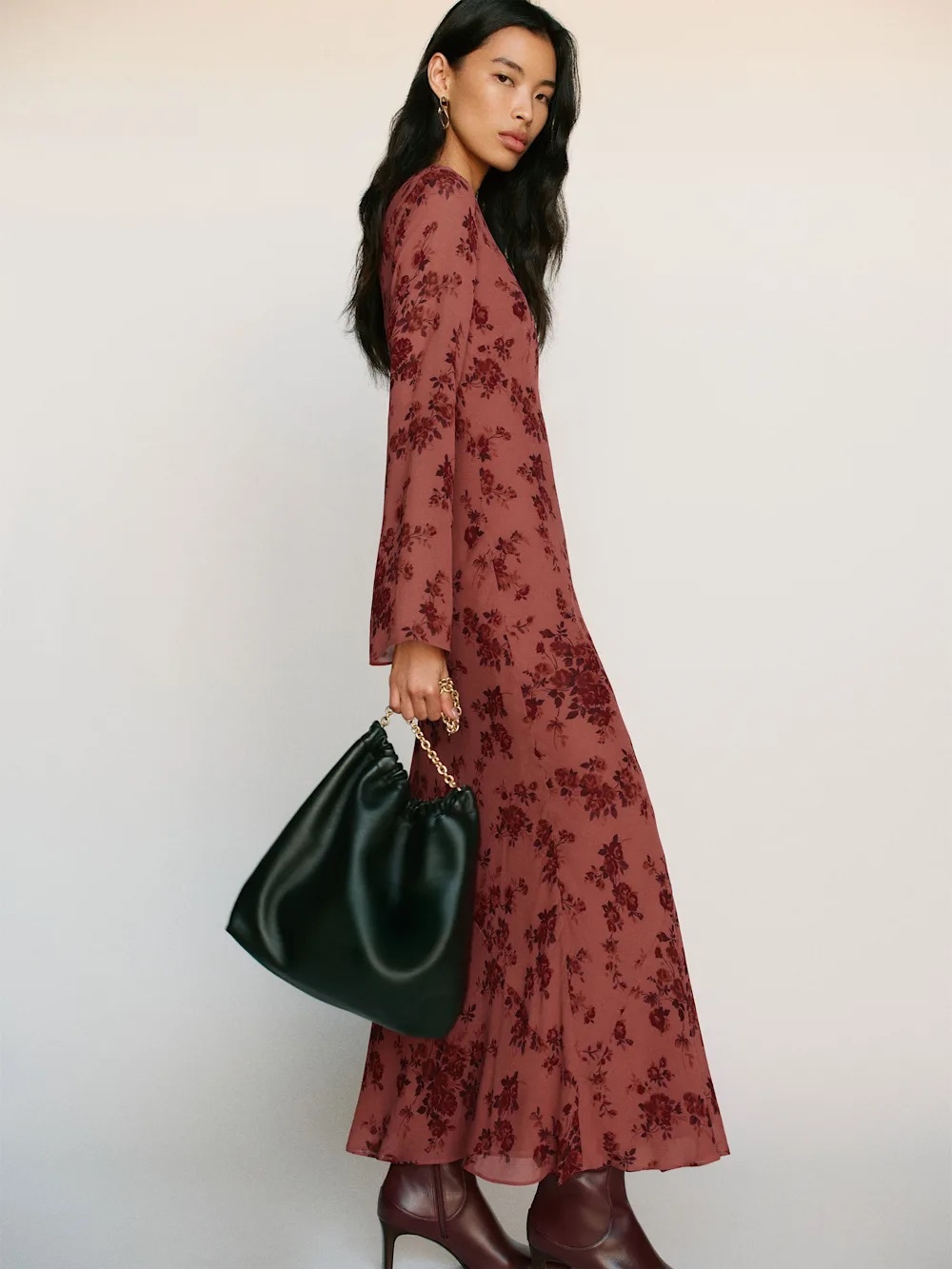 Reformation Esra Maxi Dress